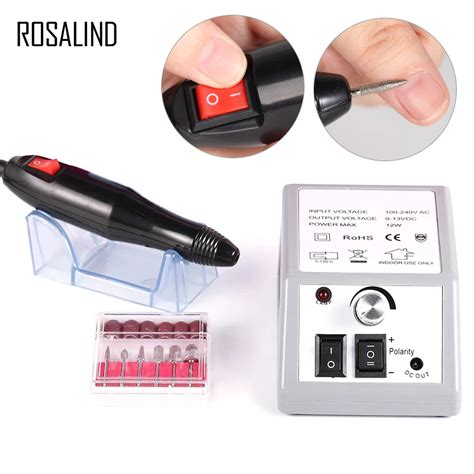 Rosalind W Rpm Manicure Broca El Trica Equipamentos De