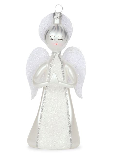 Shop De Carlini Soffieria De Carlini Praying Angel Ornament Saks Fifth Avenue