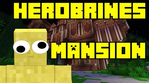 Minecraft Herobrine S Mansion Remake Adventure Map Boss Fights