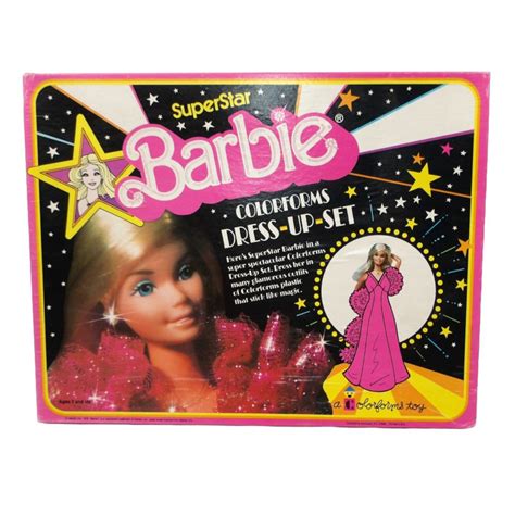 SuperStar Barbie Colorforms Dress-Up-Set - 2356 BarbiePedia