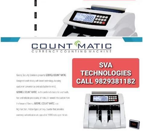 Godrej Note Counting Machine Count Matic At Rs 12850 Jaipur ID