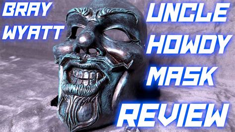 Bray Wyatt Uncle Howdy Mask Review Youtube