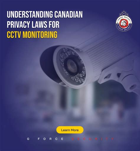 Canadian Privacy Laws for CCTV Monitoring (with examples)