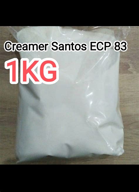 Creamer Bubuk Santos Ecp 83 Repack 1kg Krimer Nabati Non Dairy