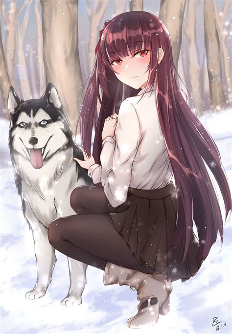 Anime Husky Anime Cute Puppy Drawings