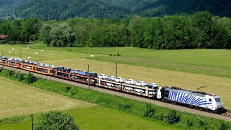 Trasportare Le Auto Riducendo Le Emissioni Con Il Treno Si Pu