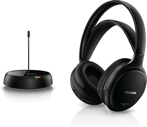 Philips Shc Hifi Kopfh Rer Kabellos Over Ear Ohm Schwarz