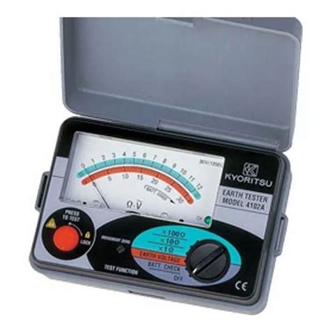 KEW 4102A Kyoritsu Earth Resistance Tester At Rs 33466 Earth