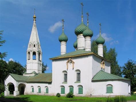 Igreja De S O Nicolau At Rubleny Gorod Iaroslavl Pr Dio Listado