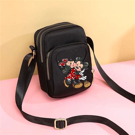 Sac Main En Toile Minnie Mouse Pour Femme Sac Bandouli Re Disney