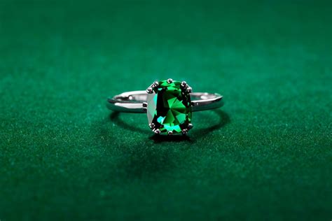 The Significance and Elegance of Green Diamond Rings - Women On Topp