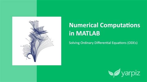 Solving Ordinary Differential Equations Using Matlab Youtube