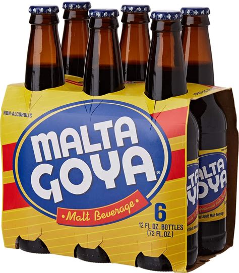 Goya Malta Paquete De 6 Botellas Amazones Alimentación Y Bebidas