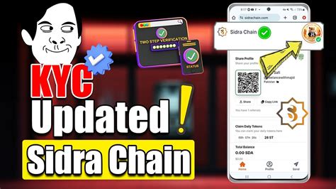 Instant Sidra Chain Kyc Verification Earn Money Form Sidra Chain App