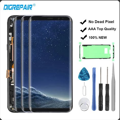 S8 Plus LCD For SAMSUNG Galaxy S8 plus G955f LCD Display Digitizer ...