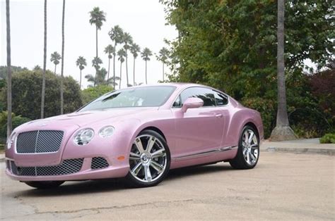 Brittanis Pink Bentley Pink Bentley Bentley Continental Gt Bentley