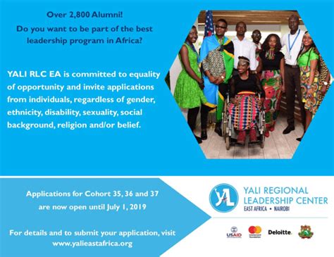 Xclusivefx Yali Regional Leadership Center East Africa Cohorts 38