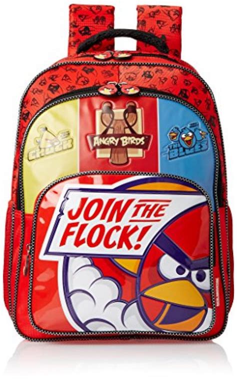 Angry Birds Red Childrens Backpack Age Group 6 8 Yrs Omgtricks