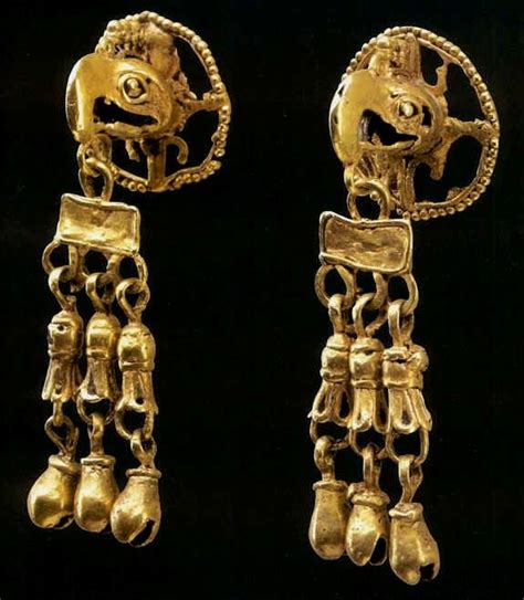 El Arte En La Orfebreria Azteca Aztec Jewelry Ancient Jewelry