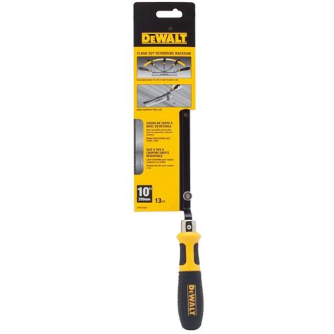 Dewalt In Flush Cut Hand Saw Dwht The Home Depot