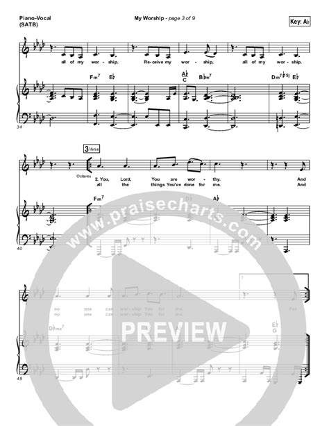 My Worship Sheet Music PDF (Phil Thompson) - PraiseCharts