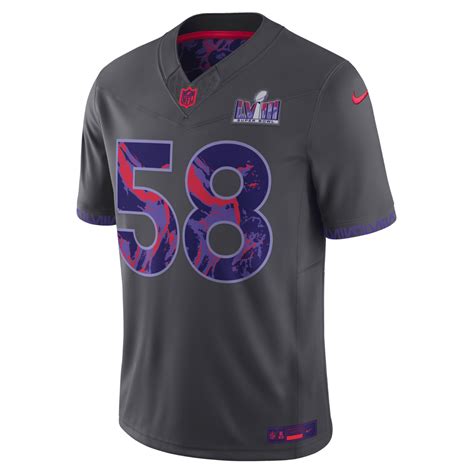 Nike Super Bowl Lviii Dri-fit Nfl Limited Jersey - Grey | Editorialist