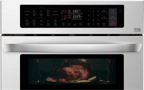 Lwc3063st Lg 30 Smart Wifi Enabled Combination Wall Oven With Infrared