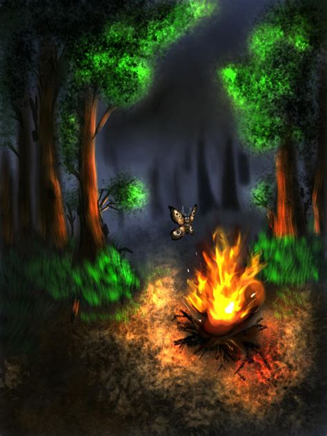 like a moth to a flame by cecemarieaugustin on DeviantArt