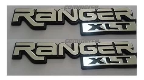 Kit Par De Emblemas Ford Ranger Xlt Mercadolivre