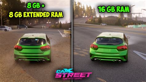 Carx Street Gb Ram Gb Extended Ram Vs Gb Ram Maximum Graphic