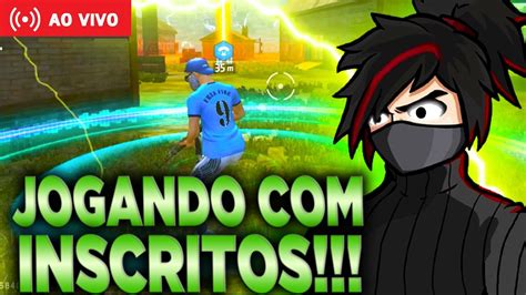 FREE FIRE AO VIVO NOVA TEMPORADA BR RANK MESTRE INSCRITOS