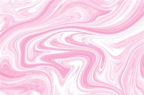 Premium Vector Abstract Pink Liquid Marble Ink Texture Swirl Background