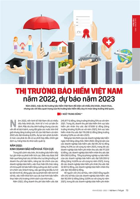 Thị trường bảo hiểm Việt Nam năm 2022 dự báo năm 2023 Bò và Gấu