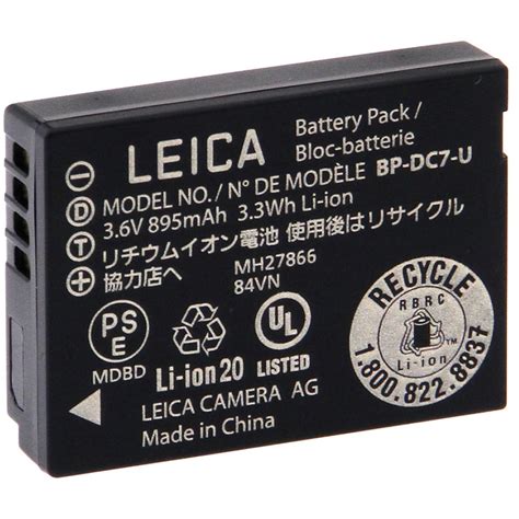 Leica Li Ion Batteri Bp Dc E Elkj P