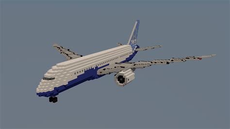 Boeing 787 8 Dreamliner Boeing House Livery Creative Mode Minecraft Java Edition