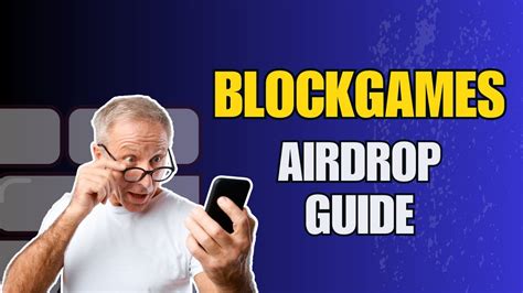 Blockgames Airdrop Guide Start Now Youtube