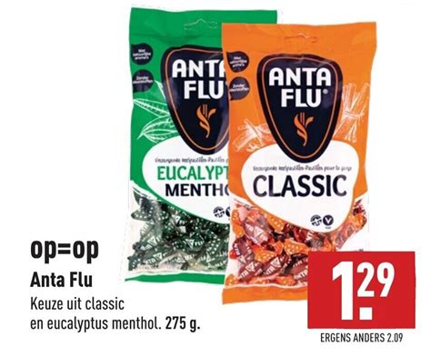 Anta Flu G Aanbieding Bij Aldi