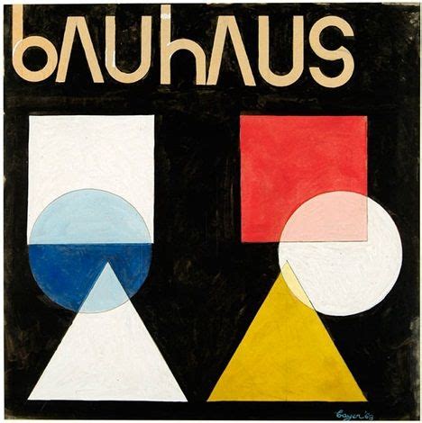 Herbert Bayer Ohne Titel Poster Design For The Bauhaus