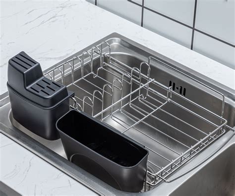 Premiumracks In Sink Dish Rack 304 Stainless Steel Adjustable Mu