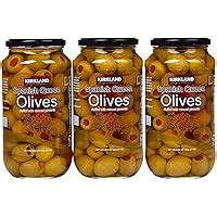 Amazon Kirkland Signature Spanish Queen Olives Stuffed With