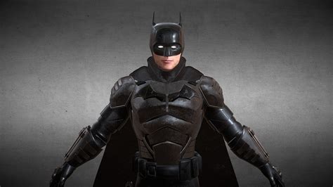 The Batman 2022 Robert Pattison Custom Version 3d Model By 9a Films Nihar Arora Nihar