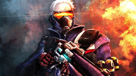 Soldier 76 Wallpapers Top Free Soldier 76 Backgrounds Wallpaperaccess