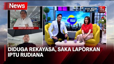 Iptu Rudiana Dilaporkan Pengacara Saka Tak Ingin Penjarakan Iptu