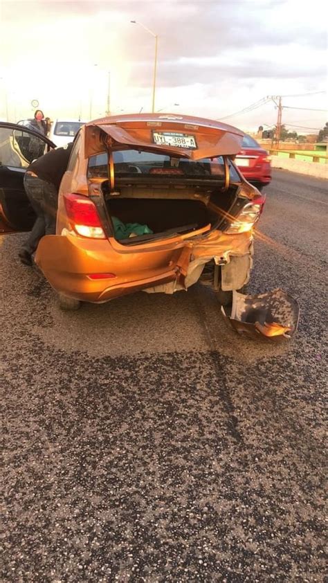 Colisionaron Seis Veh Culos En Carretera A Rioverde Solo Da Os El