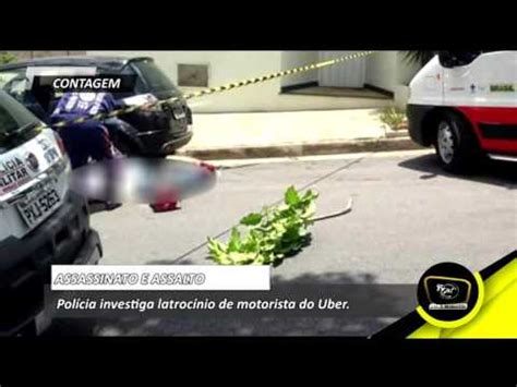 MOTORISTA DO UBER ASSASSINADO EM TENTAVIVA DE ASSALTO EM CONTAGEM Js