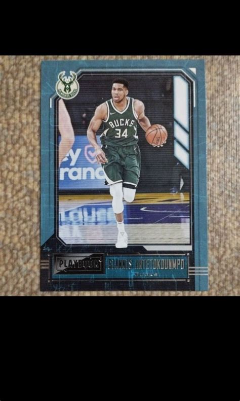 Panini Chronicles Giannis Antetokounmpo Playbook Hobbies