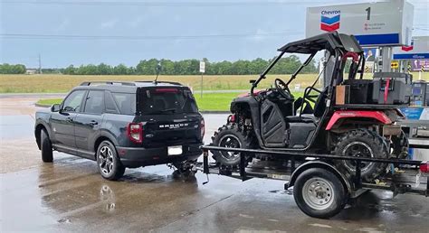 Bronco Sport Tow Capacity Maximum Towing Power Ford Fast