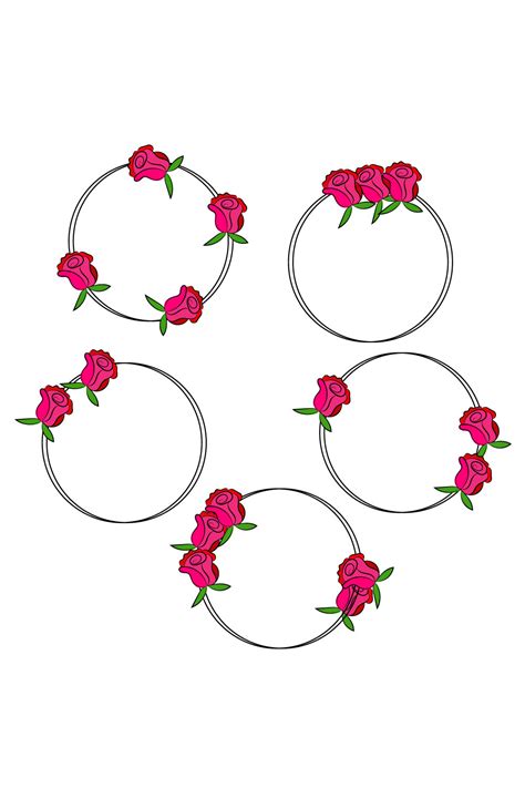 Pink Flower Bundle Clipart - MasterBundles