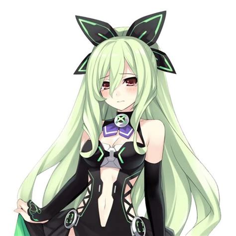 Vert Green Heart Neptunia Nation Amino