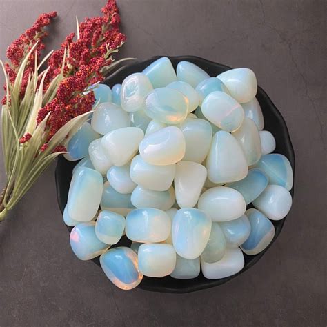 Opalite Crystal Polished Opalite Tumbled Stones Opalite Etsy Australia